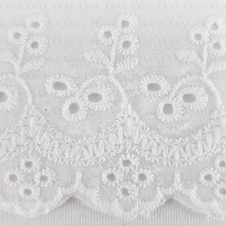 Lace 90mm/1y English embroidery 3097