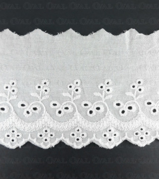 Lace 90mm/1y English embroidery 3097
