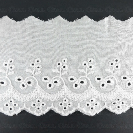 Lace 90mm/1y English embroidery 3097