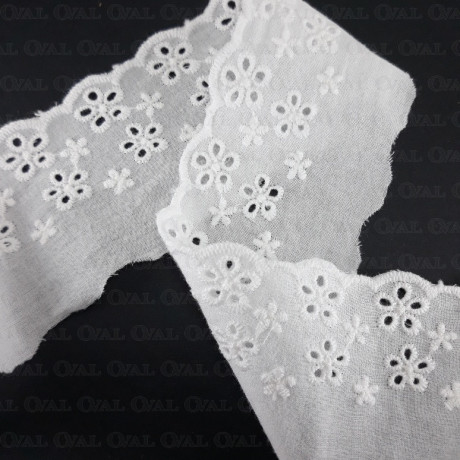 Koronka 60mm/14,5y  haft angielski 3149