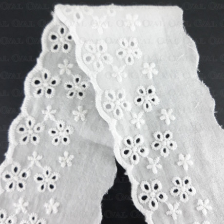 Koronka 60mm/14,5y  haft angielski 3149