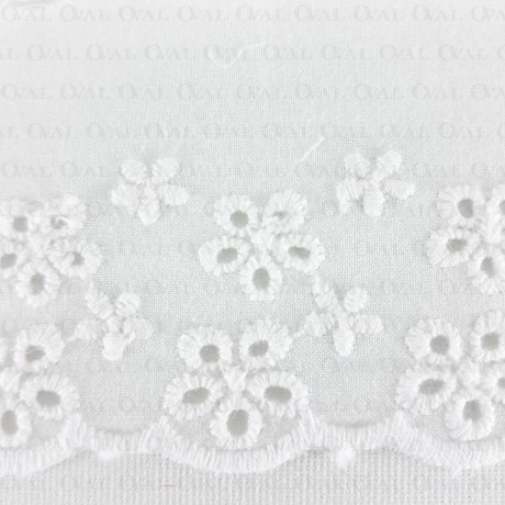 Koronka 60mm/14,5y  haft angielski 3149