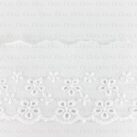 Koronka 60mm/14,5y  haft angielski 3149