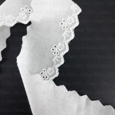 Koronka 47mm/1y  haft angielski 346