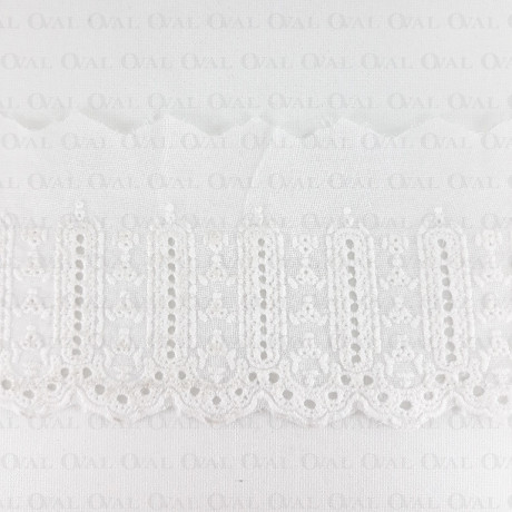 Lace 80mm/1y English embroidery 3082