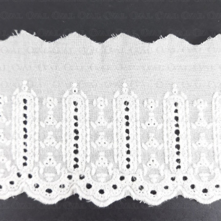 Lace 80mm/1y English embroidery 3082