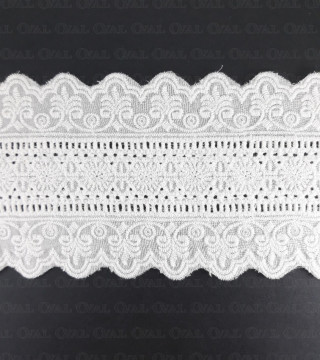Koronka 105mm/1y  haft angielski 2637