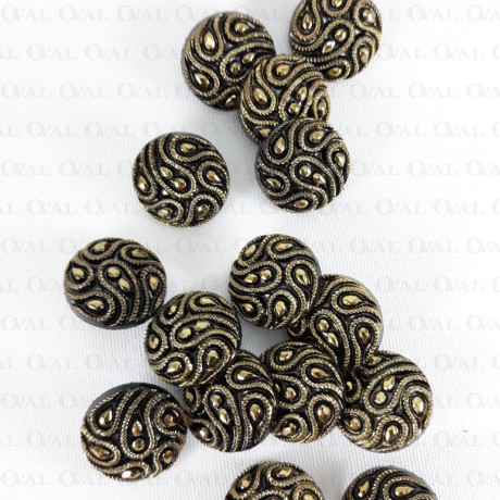 Guzik poliestrowy 21,5mm/10szt  3872