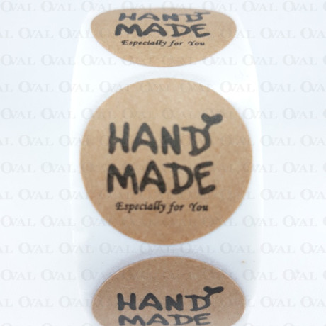 Naklejki papierowe 25mm /20szt  hand made 3875