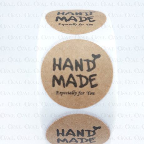 Naklejki papierowe 25mm /20szt  hand made 3875