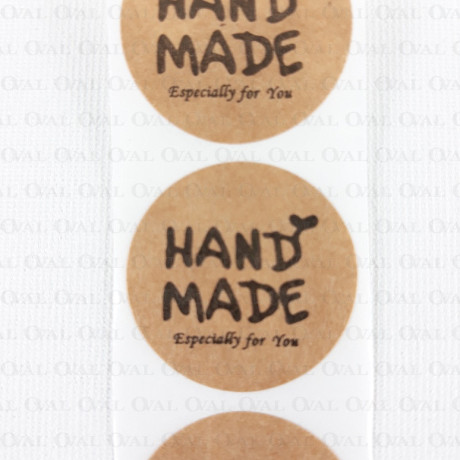 Naklejki papierowe 25mm /20szt  hand made 3875