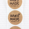 Naklejki papierowe 25mm /20szt  hand made 3875