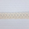 Koronka bawełniana 16mm /20 yard ecru   3876