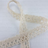 Cotton lace E 16mm /20m, ecru 3876