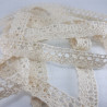 Cotton lace E 16mm /20m, ecru 3876