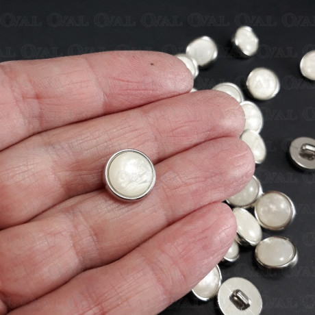 Guzik perłowy 11,5mm/10szt 3877