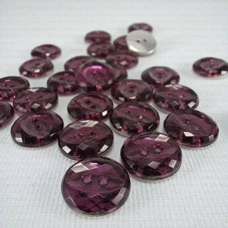 Guzik kryształek 11mm/10szt 3879