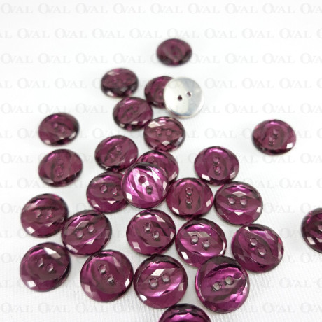 Guzik kryształek 11mm/10szt 3879