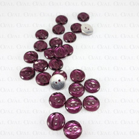 Guzik kryształek 11mm/10szt 3879