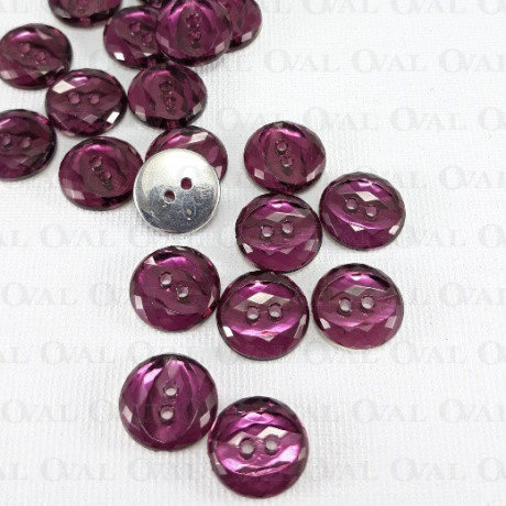 Guzik kryształek 11mm/10szt 3879