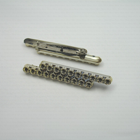 Decorative plastic brooch no. 1187