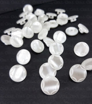 Pearl button 12.5 mm / 10 pcs 3886