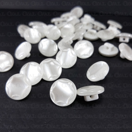 Pearl button 12.5 mm / 10 pcs 3886