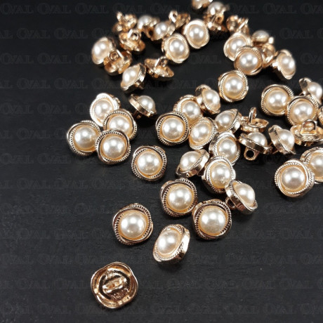 Metal button 11mm / 10 or 100 pcs 3887