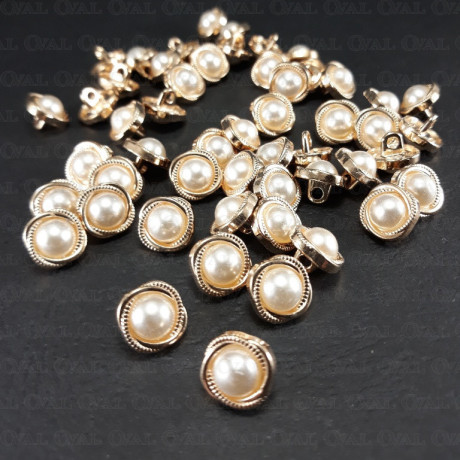 Metal button 11mm / 10 or 100 pcs 3887