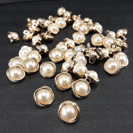 Metal button 11mm / 10 or 100 pcs 3887