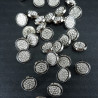 Metal button 12mm / 10 or 100 pcs 3889
