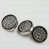 Metal button 12mm / 10 or 100 pcs 3889