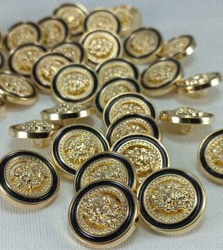 Guziki metalowe 18mm/1szt 3890