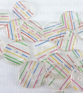 Guzik poliestrowy 12,5mm/144szt  3894