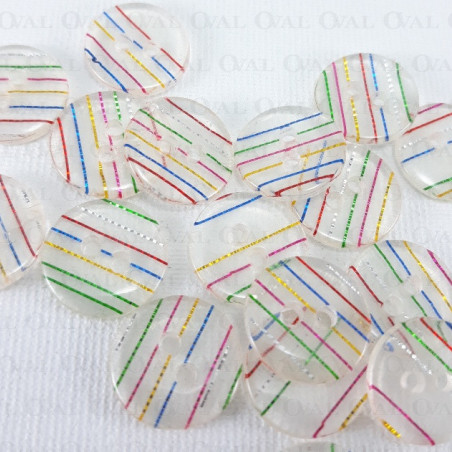 Guzik poliestrowy 12,5mm/144szt  3894