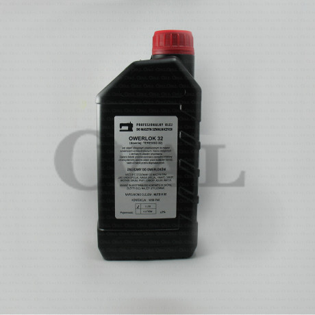 Sewing machine oil OVERLOCK 32 1L no. 1196