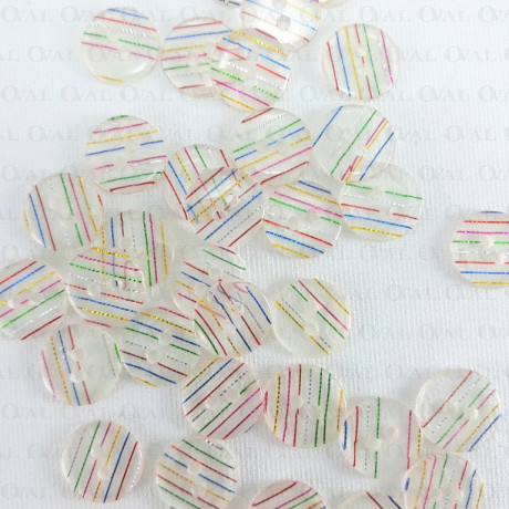 Guzik poliestrowy 12,5mm/144szt  3894