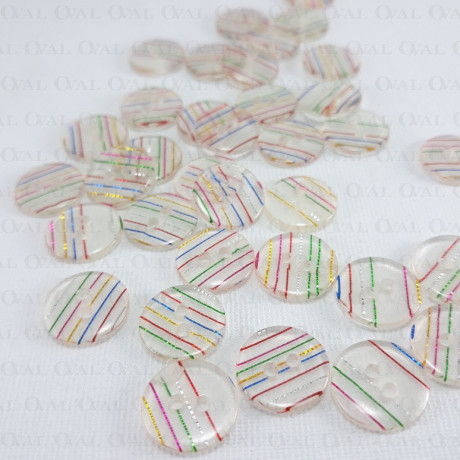 Guzik poliestrowy 12,5mm/144szt  3894