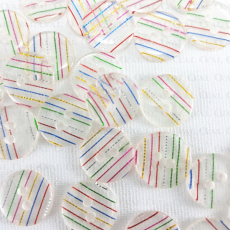 Guzik poliestrowy 12,5mm/144szt  3894