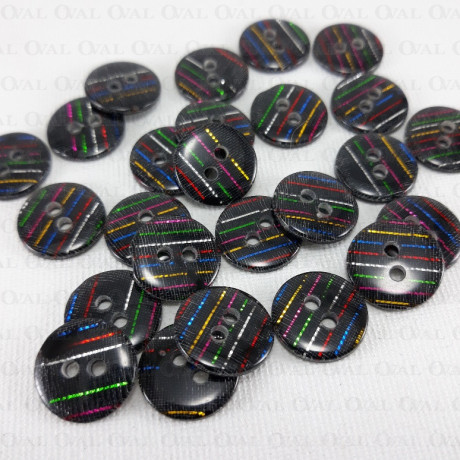 Guzik poliestrowy 12,5mm/144szt  3895