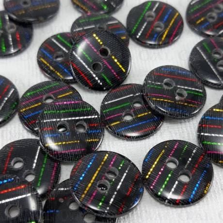 Guzik poliestrowy 12,5mm/144szt  3895