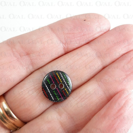 Guzik poliestrowy 12,5mm/144szt  3895