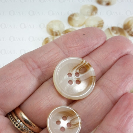 Guzik poliestrowy 15mm,20mm/200szt 3912