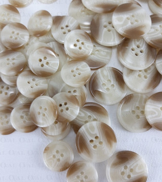 Guzik poliestrowy 15mm,20mm/200szt 3913