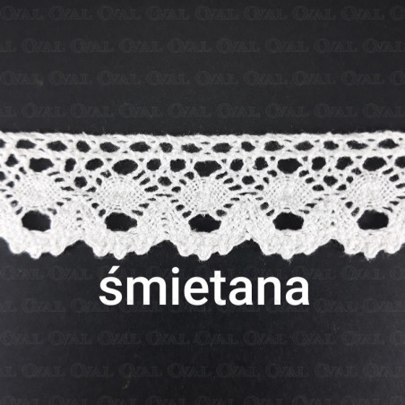 Cotton lace S 30mm/20 yards cream 3914