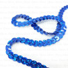 Sequins on tape 10 yards cornflower 3916