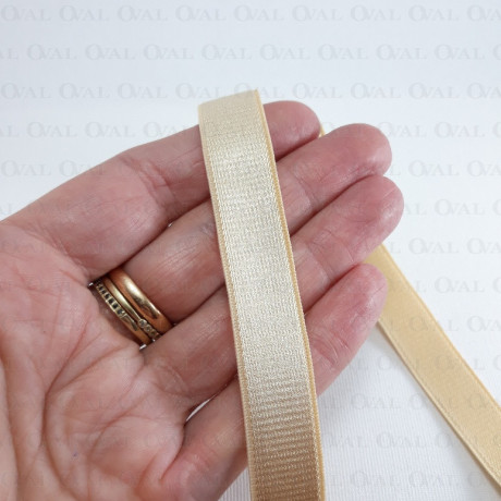 15mm/1m beige strap elastic 3918 E