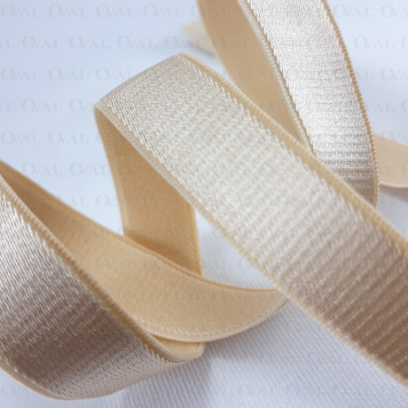 15mm/1m beige strap elastic 3918 E