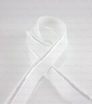 Guma bieliźniana 10mm/1m  biel 3922 E