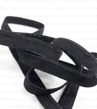 Guma bieliźniana 10mm/1m  czerń 3923 E